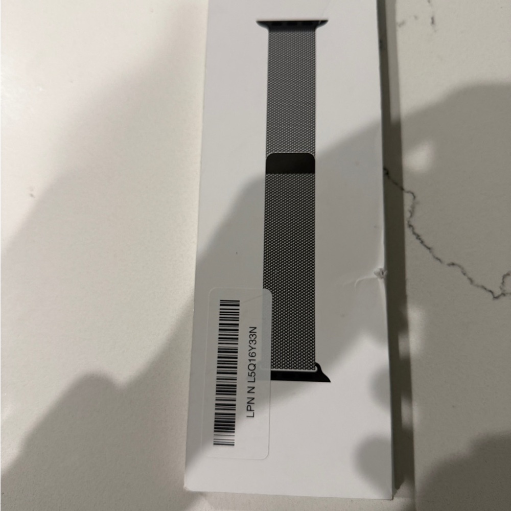 Milanese  Apple Watch Band (Stainless Look) new never  used